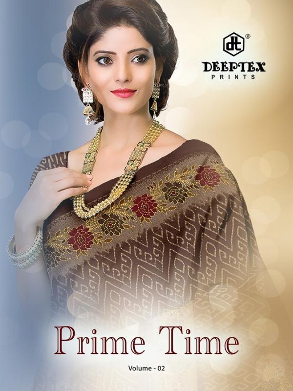 Deeptex Prime Time Vol-2 Cotton Designer PRint Exclusive Saree Collection
